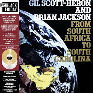 Scott-Heron, Gil & Brian Jackson - 2024BF - From South Africa To South Carolina (2LP-gold & white)