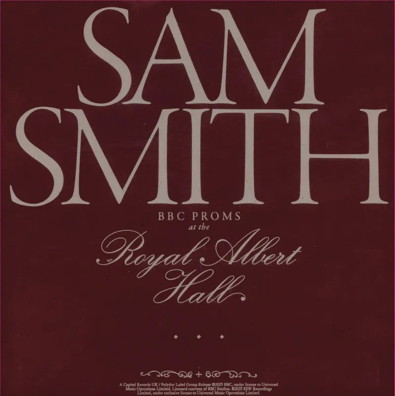 Smith, Sam - 2025RSD - BBC Proms at the Royal Albert Hall (2LP)