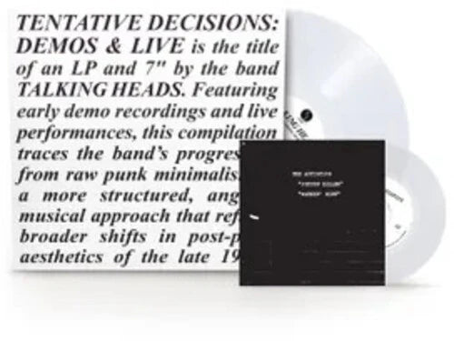 Talking Heads - 2025BF - Tentative Decisions: Demos & Live (1LP & 7