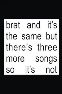 Charli XCX - Brat and it's the same but there's three more..(2LP-white vinyl)