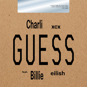 Charli XCX - 2025RSD - Guess (ft. Billie Eilish) (black bio 7" vinyl)