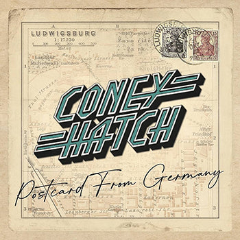 Coney Hatch	2024RSD - Postcard From Germany (2LP-cream vinyl w/turquoise splatter)