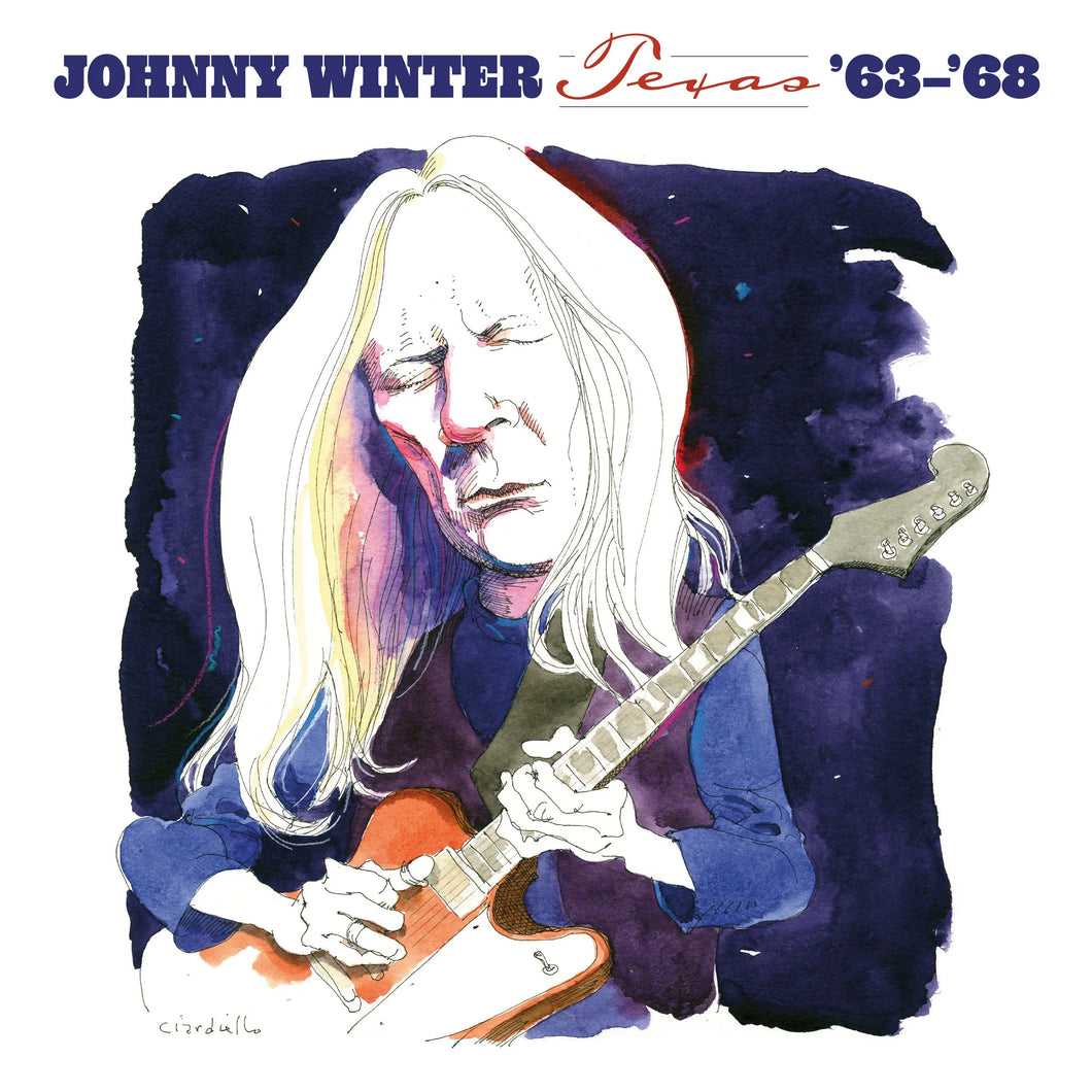 Johnny Winter - Texas ‘63 - ‘68 (White LP)