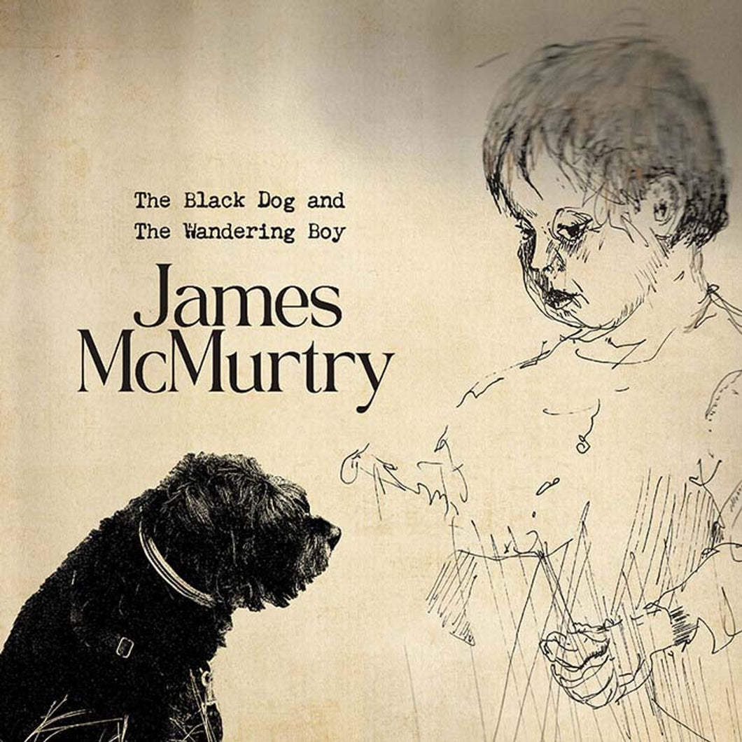 James McMurtry - Black Dog and the Wandering Boy (Exclusive Signed Khaki LP)