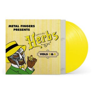 MF DOOM - Metal Fingers Presents: Special Herbs Vol. 3 & 4 (2LP-lemon yellow)