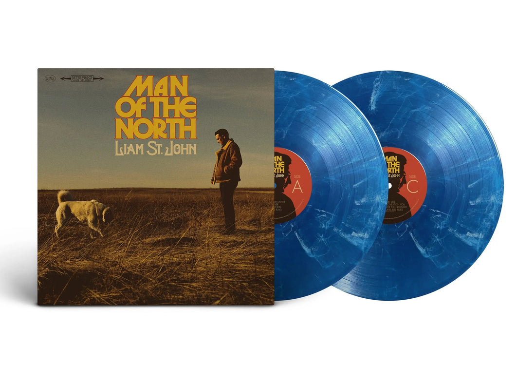 Liam St. John - Man of The North (Cascade Mountain Blue LP)