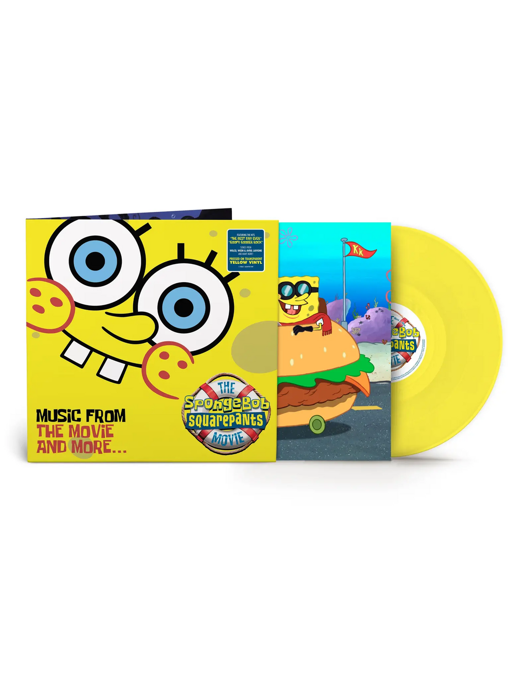 Soundtrack - SpongeBob SquarePants Movie - Music From the Movie & More (Transparent Yellow LP)