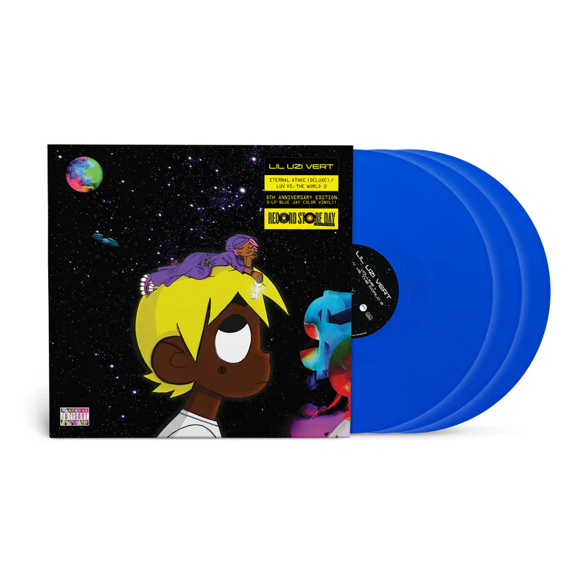 Lil Uzi Vert - 2025RSD - Eternal Atake (dlx)/ LUV vs. The World 2 (3LP-blue jay vinyl)