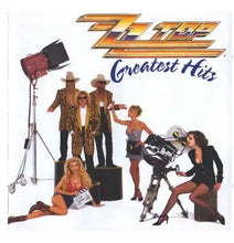 Load image into Gallery viewer, ZZ Top - Greatest Hits (Rocktober Clear Yellow and Blue Vinyl) (2LP)
