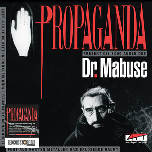 Propaganda - 2024RSD - Present Die 1000 Augen Des Dr. Mabuse (red 12" vinyl)
