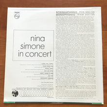 Load image into Gallery viewer, Simone, Nina	- Nina Simone in Concert (Verve Acoustic Sounds Series)
