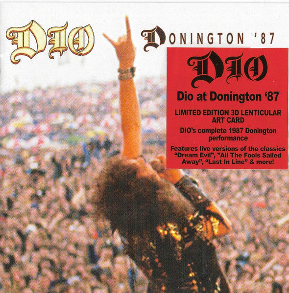 Dio - At Donington '87 (Ltd Ed) (2LP/180g/lenticular/etching)