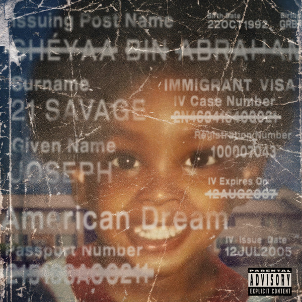 21 Savage - American Dream (2LP/clear red vinyl)