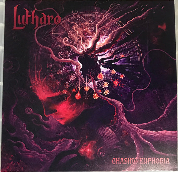 Lutharo - Chasing Euphoria (transparent red, blue & white marble vinyl)