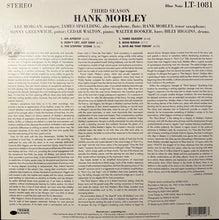 Load image into Gallery viewer, Mobley, Hank - Third Season (Blue Note Tone Poet Series)
