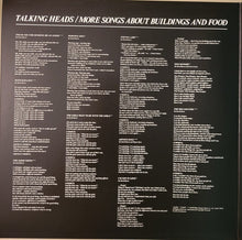 Load image into Gallery viewer, Talking Heads - More Songs About Buildings and Food (4LP-black vinyl w/book)
