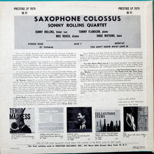 Load image into Gallery viewer, Sonny Rollins - Saxophone Colossus (Lp)
