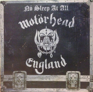Motorhead - No Sleep At All  (clear w/black & white splatter vinyl)