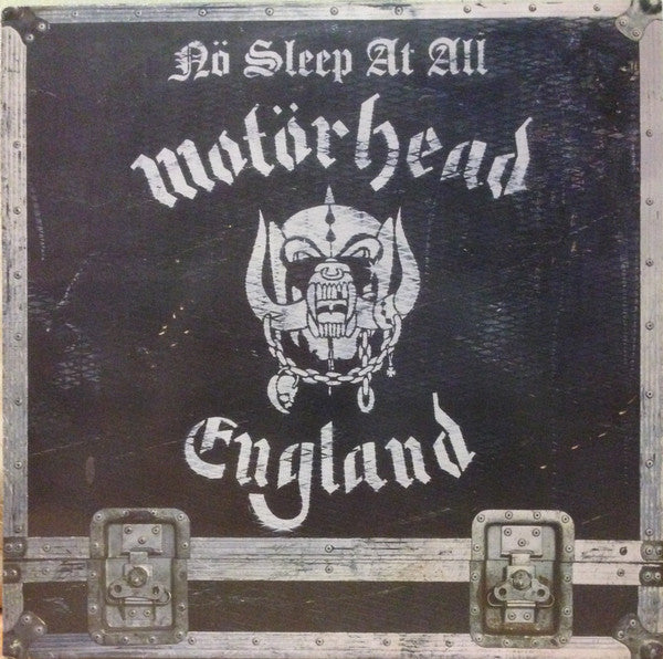 Motorhead - No Sleep At All  (clear w/black & white splatter vinyl)