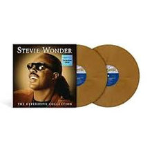 Load image into Gallery viewer, Stevie Wonder - The Definitive Collection (2LP-gold marble vinyl-indie exclusive) (LP)
