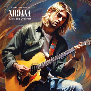 Nirvana - Smells Like Live Spirit 1992 (blue vinyl) (Radio Broadcast Rec.)