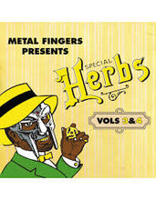 Load image into Gallery viewer, MF DOOM - Metal Fingers Presents: Special Herbs Vol. 3 &amp; 4 (2LP-lemon yellow) (LP)
