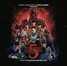 Load image into Gallery viewer, soundtrack - Stranger Things 5 Vol. 1 (score) (2LP-blue vinyl) (LP)
