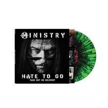 Load image into Gallery viewer, Ministry - Hate to Go: Takeout or Delivery ( Black and Green Splatter Vinyl) (LP)
