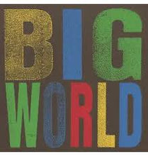 Load image into Gallery viewer, Hovvdy - Big World (indie exclusive blue-green transparent vinyl) (LP)
