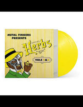 Load image into Gallery viewer, MF DOOM - Metal Fingers Presents: Special Herbs Vol. 3 &amp; 4 (2LP-lemon yellow) (LP)
