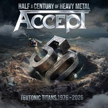 Load image into Gallery viewer, Accept - Teutonic Titans 1976-2026 (2LP-turquoise vinyl-indie exclusive) (LP)

