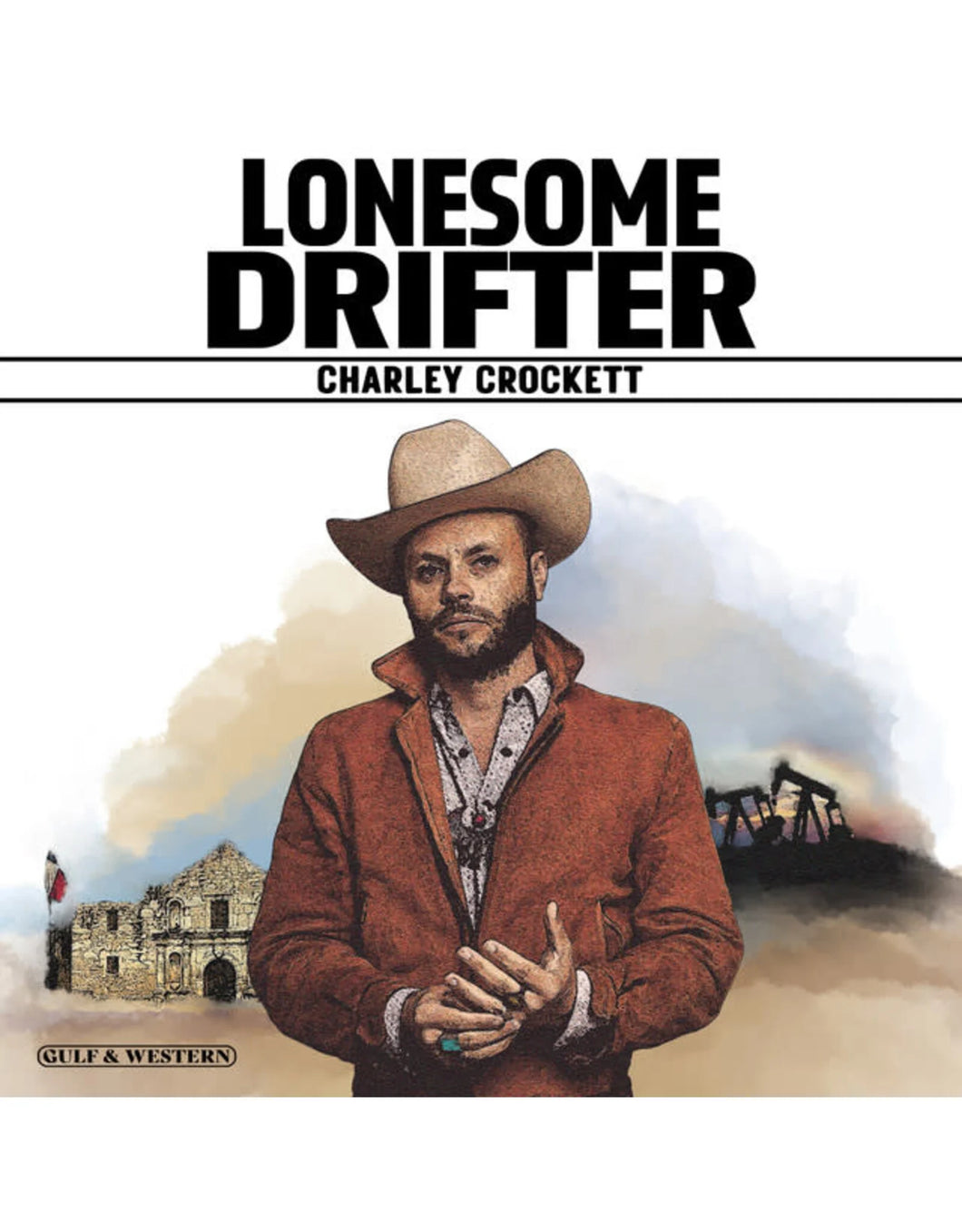 Crockett, Charley	Lonesome Drifter (180g-black vinyl)