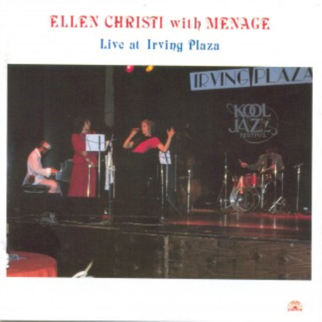 Ellen Christi & Menage-Live At Irving Plaza