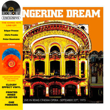 Tangerine Dream - Live In Reims Cinema Opera - 8/23/75 (18/6/22 RSD)