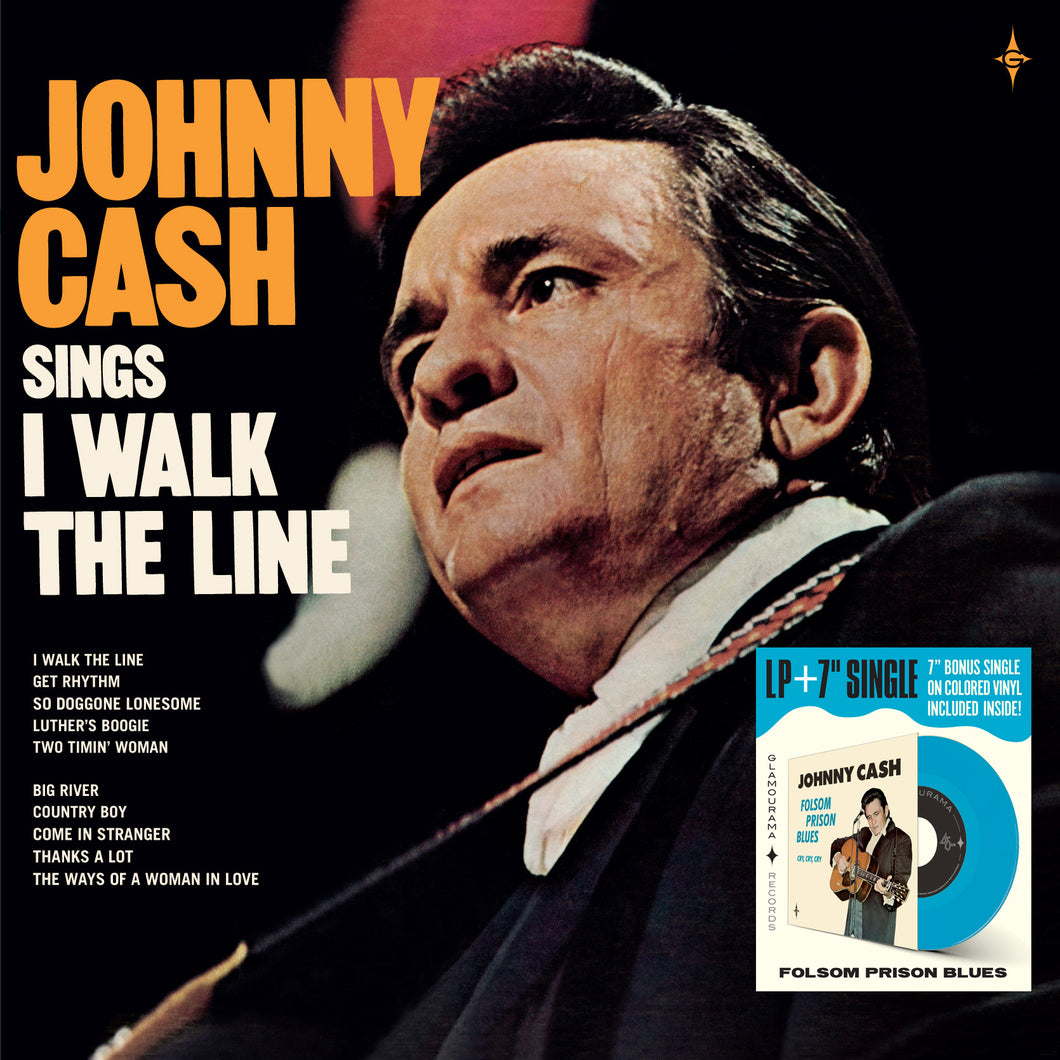 Johnny Cash-I Walk The Line + An Exclusive 7 Colored Single