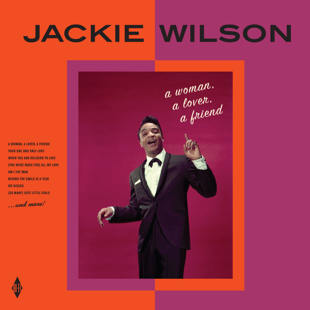 Jackie Wilson-A Woman, A Lover, A Friend