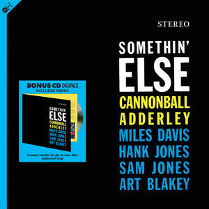 Cannonball Adderley-Somethin' Else +1 Bonus Track + Bonus Digipack Cd
