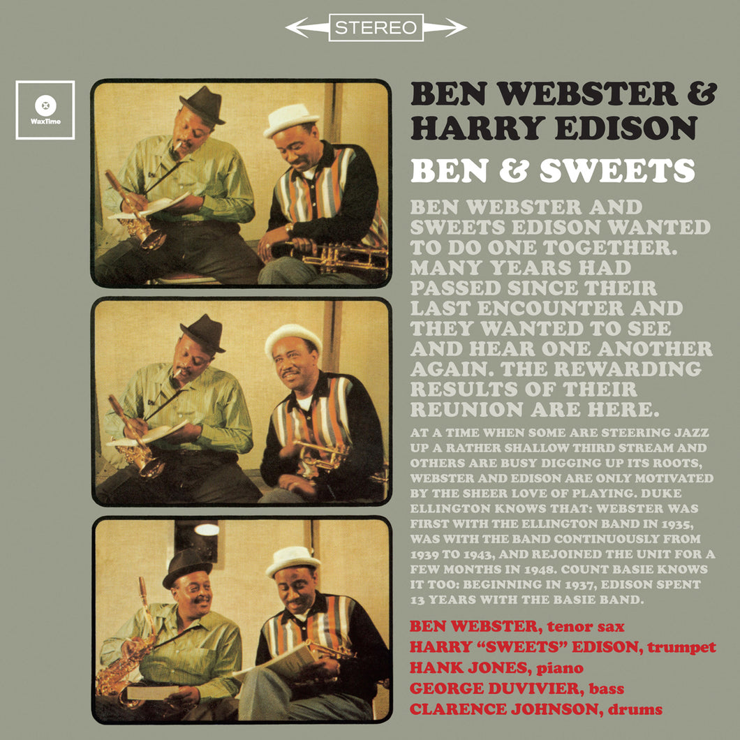 Ben Webster & Harry Edison-Ben & Sweet + 1 Bonus Track
