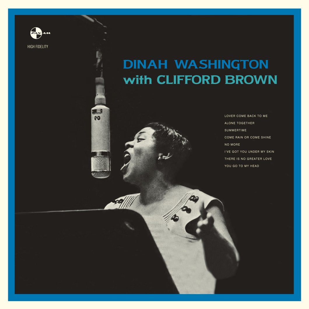 Dinah Washington - With Clifford Brown (LP)
