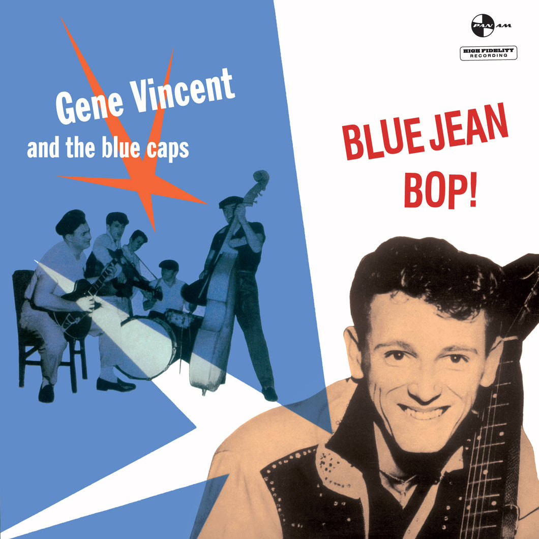 Gene Vincent and the blue capes -Blue Jean Bop! + 2 Bonus Tracks (LP)