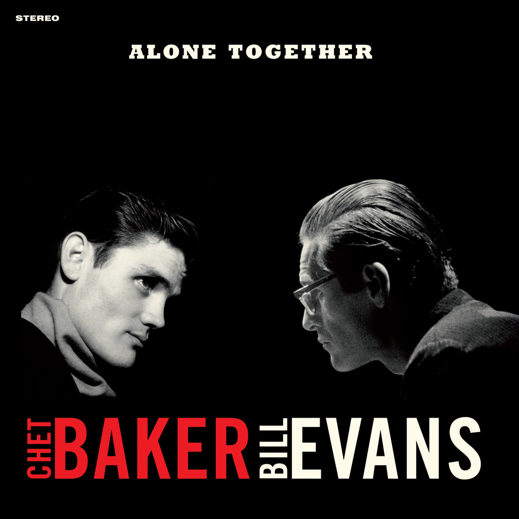 Chet Baker & Bill Evans-Alone Together + 1 Bonus Track! Limited Edition In Solid Red Colored Vinyl