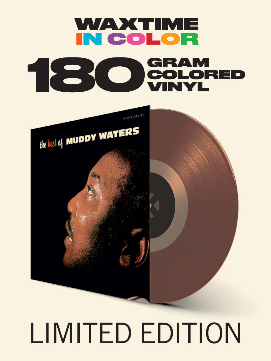 Muddy Waters-Best Of + 4 Bonus Tracks! In Semi-Transparent Brown Colored Vinyl