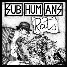 Load image into Gallery viewer, Subhumans - Time Flies + Rats (Limited Edition Red LP)
