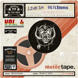 Motorhead - The Lost Tapes Vol.4: Live at Sporthalle, Heilbronn (RSD23 LP)