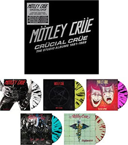 Motley Crüe - Crucial Crüe: The Studio Albums 1981-1989 (Colored 5LP Boxset)