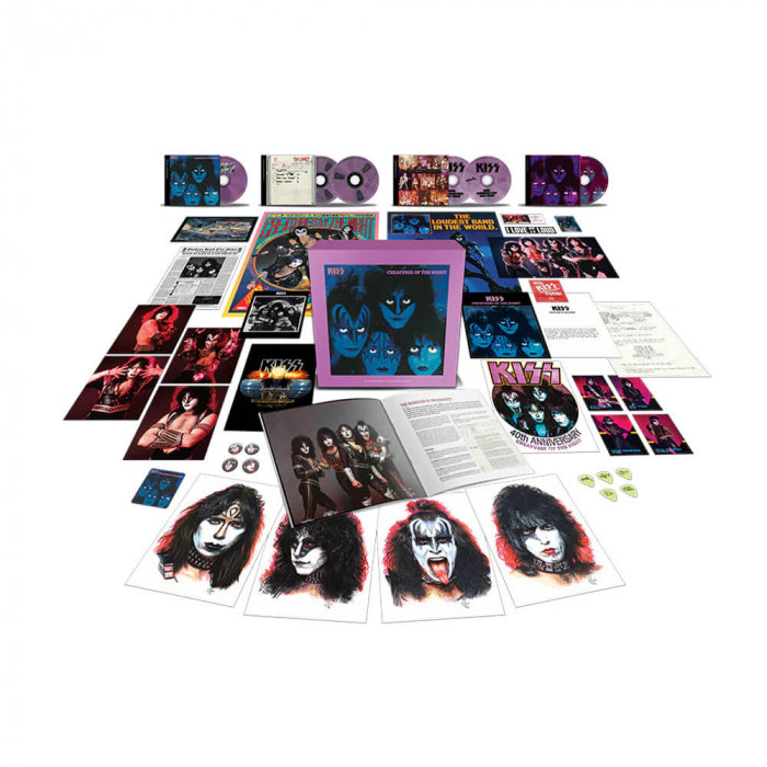 Kiss - Creatures of the Night (Super Deluxe 5CD+BluRay Boxset)