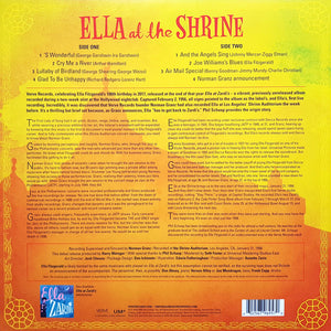 Ella Fitzgerald - Ella At The Shrine (Lp Rsd Exc)