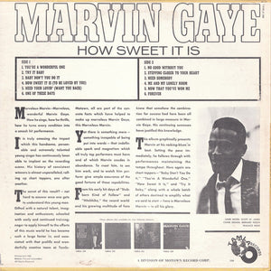 Marvin Gaye -How Sweet It Is To Be Loved By You (LP)