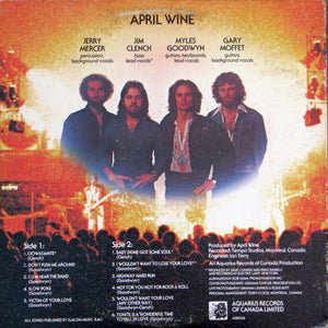 April Wine - Stand Back (LP)