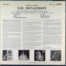 Load image into Gallery viewer, Lou Donaldson - Blues Walk Blue Note 1953 (LP)
